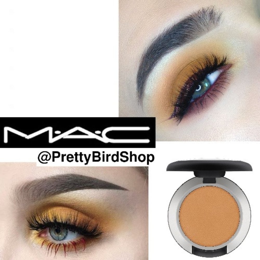 MAC THESE BAGS ARE DESIGNER shadow NIB Powder Kiss Last one!